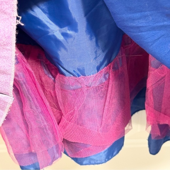 Frozen Anna Girls Disney Princess Costume Kids Party Dress size 5/6 - Picture 5 of 9